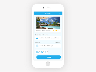 Hotel Booking - Daily UI:: #067 app booking dailyui design hotel hotel booking mobile room ui ux