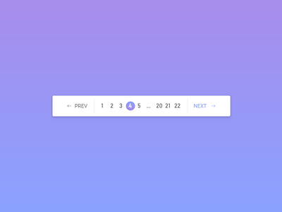 Pagination- Daily UI #085