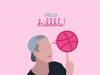 Hello Dribbble dribbble hello invite
