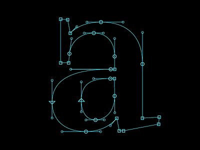 a like apple bezier corona glyphs outlines type type design typeface typography wip workinprogress