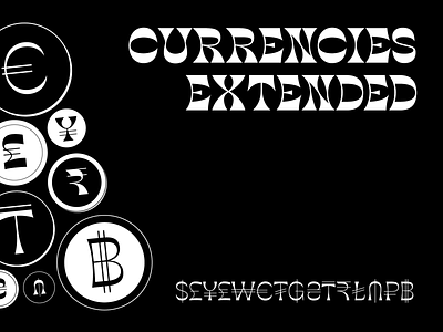 Expressive currency symbols