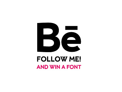 Win a font! freebie freefont giveaway typeface