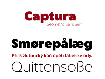 Captura - Free Demo demo design editorial font fonts free font sans serif type typedesign typeface vector