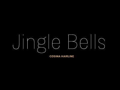 Jingle Bells brand branding corporate design corporate identity editorial font family fonts free trial graphic design sans serif type design typeface