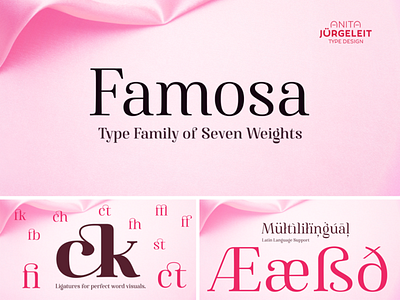 Famosa - Elegant Serif Font app design branding download free font editorial design editorial layout elegant design elegant font font awesome font design font family fonts free free font logotype typo typography webdesign