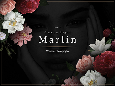 Marlin Photography Web design app black branding design icon identification illustration logo minimal nature responsive shapes solid typography ui ux vector web webdesign website