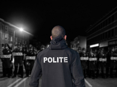POLITE police police brutality policeman politics streetwear