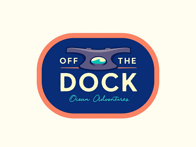 Off The Dock branding insignia logo logo design ocean