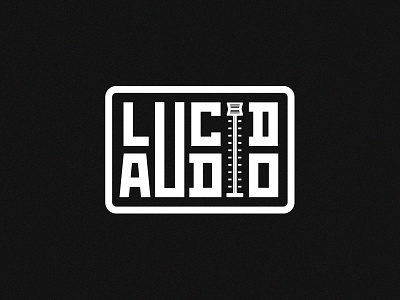 Lucid Audio Logo audio branding design logo logo design music producer
