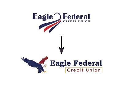 Eagle Federal Logo Redesign | Personal Project