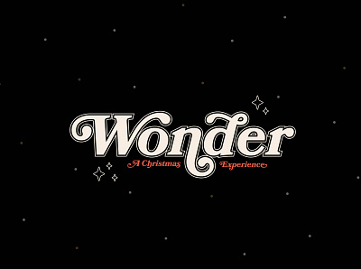 Wonder: A Christmas Experience christmas christmas card church church design church logo design sermon sermon art sermon graphic sermon series sermon title