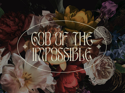 God of the Impossible | Two church church design church logo design merch sermon sermon art sermon graphic sermon series sermon title