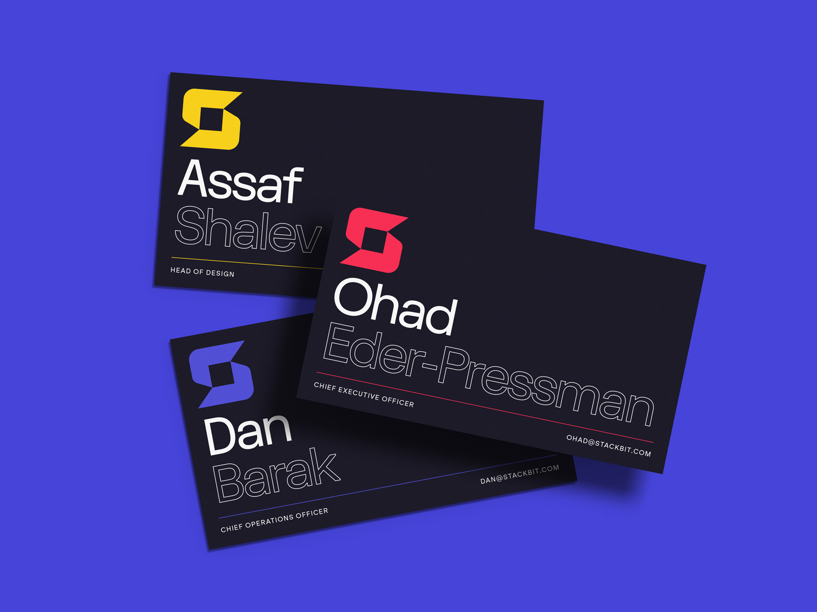 Stackbit Business Cards by Freelance Studio on Dribbble