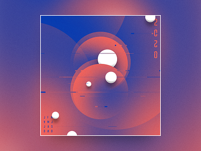 P L 2 0 2 0 2020 abstract album art chaotic cover art dimension glitch gradient playlist texture