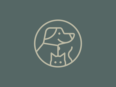 Humane Society Serving Clark County branding cat dog humane society logo pets