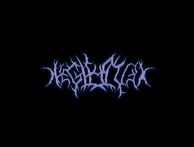 Neglected Heavy Metal Logo branding graphic design heavy metal illustration liquid logo typography