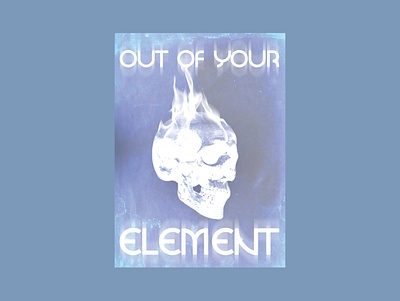 Out of Your Element Poster color design graphic design layout poster poster design