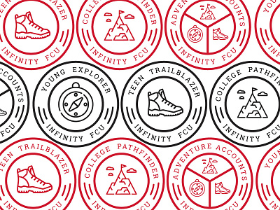 Adventure Badges adventure badge badge design icons