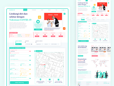 Landing page vaccine covid-19