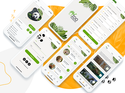 ZOO app concept (UI/UX)