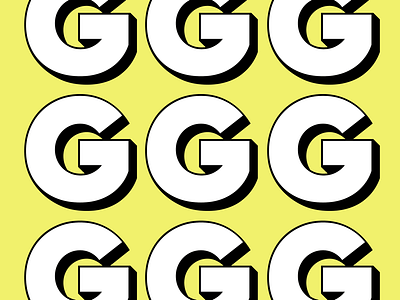 G is for Gallish graphic design logo logo design