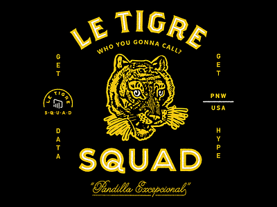 Le Tigre Lockup