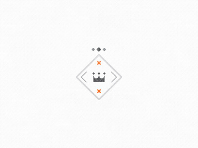 Crown Logo crown diamond logo minimal