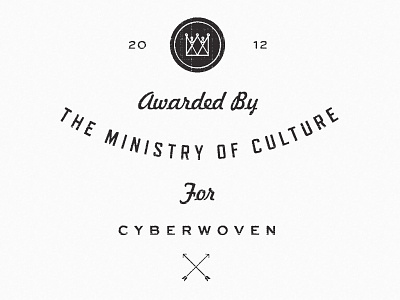 Ministry Award arrows sweet sans typography vintage