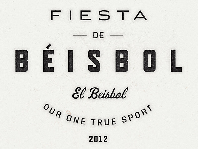 More Fiesta! baseball sports type vintage