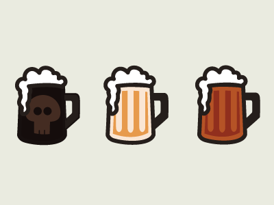 Smug Little Beer Mugs