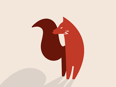 Personal Fox Logomark animal fox logo