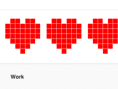 Playout Sitemap Tag animated heart pattern red sitemap ui white