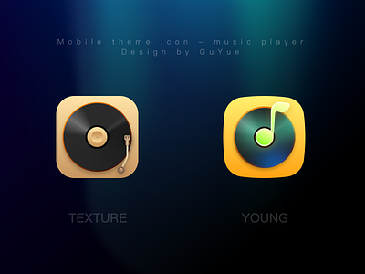 Music Icon design icon multicolor ui