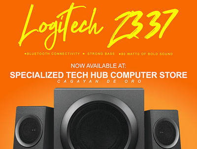 logitech z3372 branding design marketing