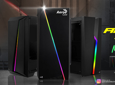 aerocool line up design adobe photoshop branding design marketing