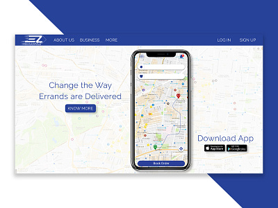 Ez Website Landing Page