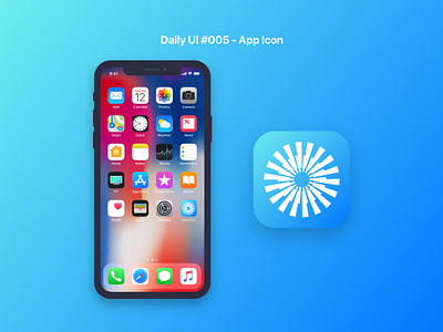 Daily UI #005 - App Icon adobexd app dailyui dailyui005 design icon icon app ui uidesign userinterface web