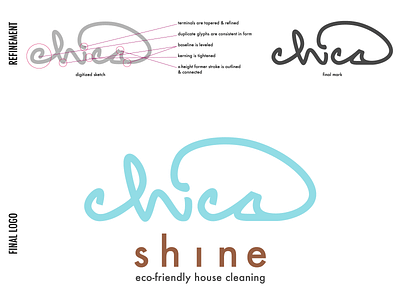 Logo Design for Cleaning Services Client hand drawn hand lettering handlettering logo logo design logotype logotypedesign