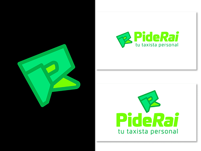 PideRai Logo flat design logo logo design social enterprise uber clone