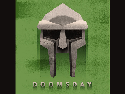 MF Doom illustration illustrator photoshop