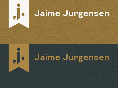 Jaime Jurgensen Branding Elements branding identity logo wip