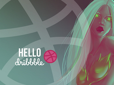 Hello Dribbble! My first shot debut dribbble hello my first shot
