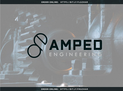 Amped Engineering brand branding graphic design identity illustration illustrator logo