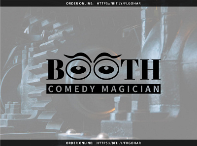 Booth Comedy Magician brand identity branding design graphic design identity illustration illustrator logo logodesign