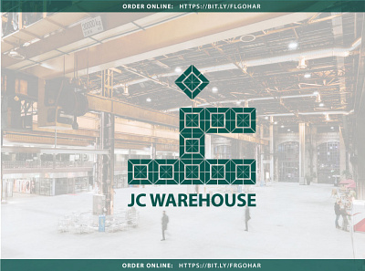 JC WAREHOUSE brand brand identity branding design graphic design identity illustration illustrator logo logodesign minimal