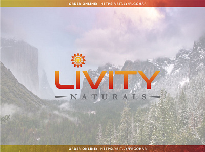 LIVITY NATURALS brand brand identity branding design graphic design identity illustration illustrator logo logodesign