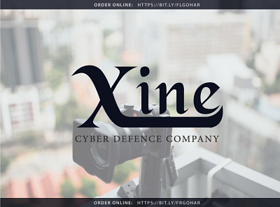 XINE brand brand identity branding graphic design identity illustrator logo logodesign minimal