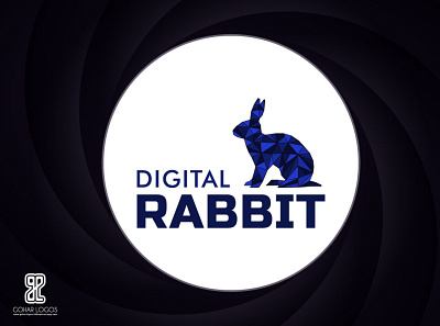 DIGITAL RABBIT brand brand identity branding design graphic design identity illustrator logo logodesign