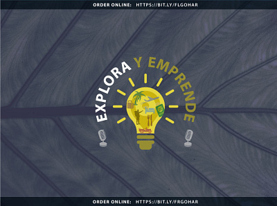 EXPLORA Y EMPRENDE brand identity branding graphic design identity illustrator logo logodesign