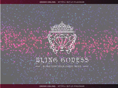 Bling Godess branding graphic design identity illustrator logo logodesign